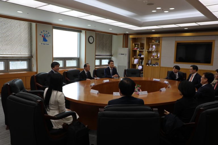 KIPLA 특허법원 방문 간담회 진행